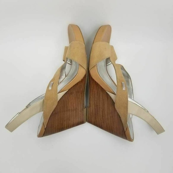 Calvin Klein Womens Opal Slingback Wedge Sandals - Picture 7 of 12